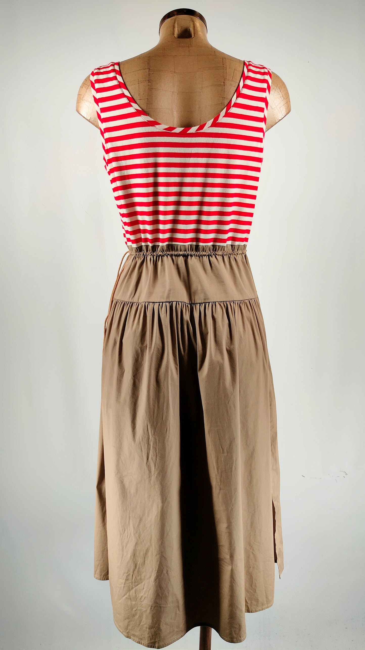 Vestido Civit bimaterial