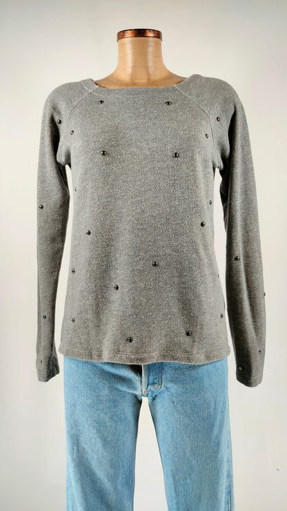 Jersey con tachuelas gris Ikks