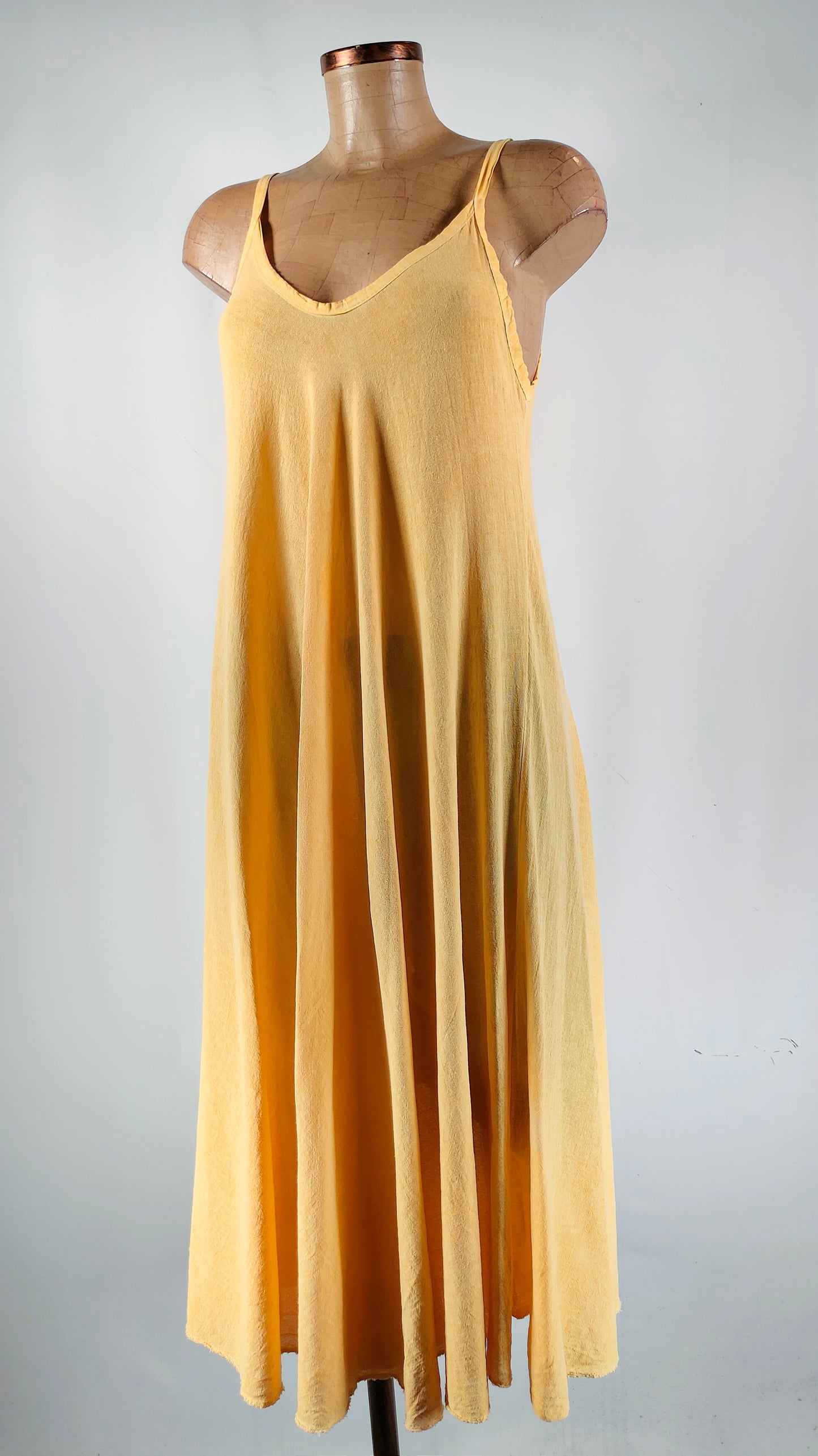 Vestido vainilla Art