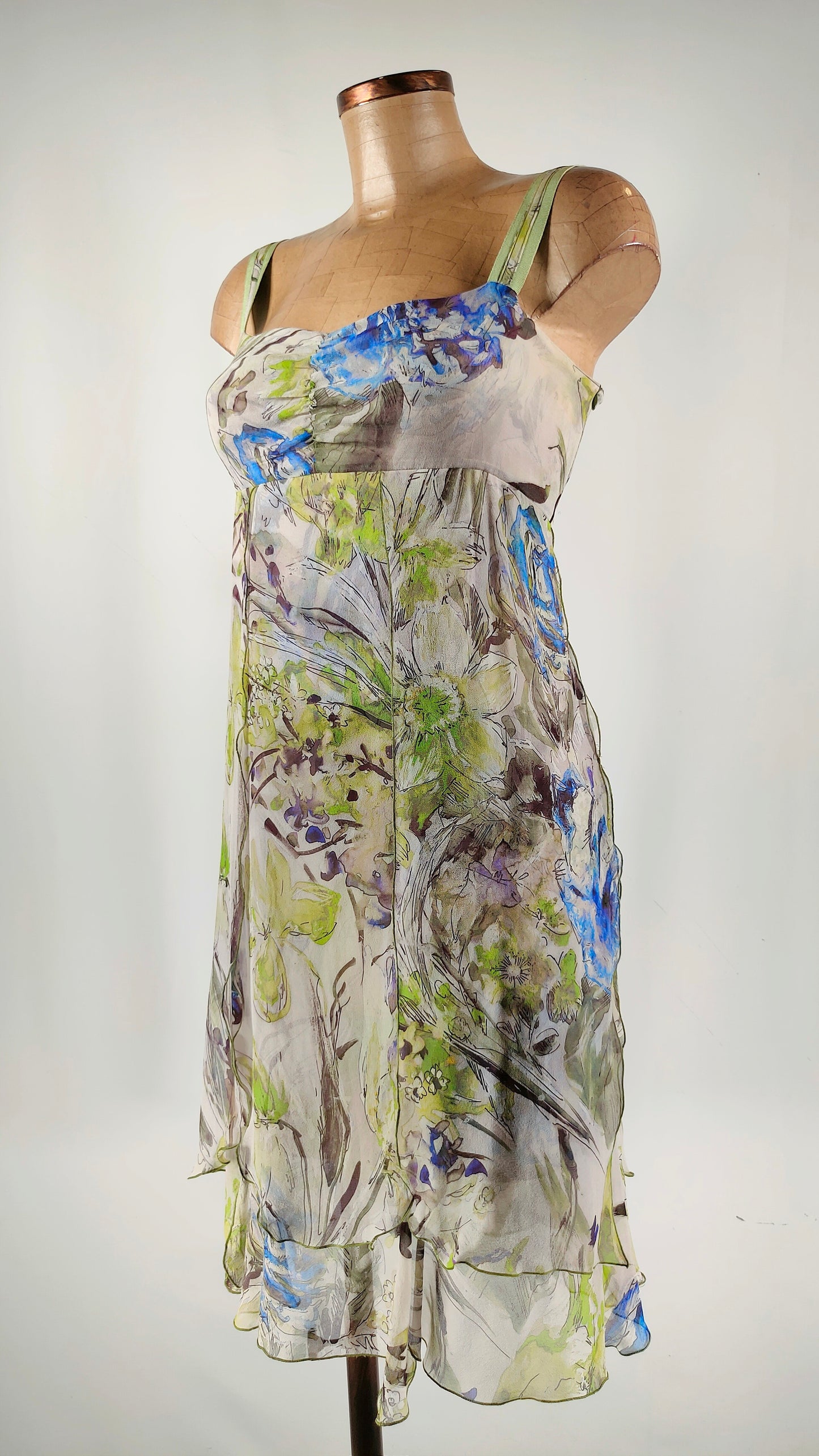 Vestido de seda Pamela
