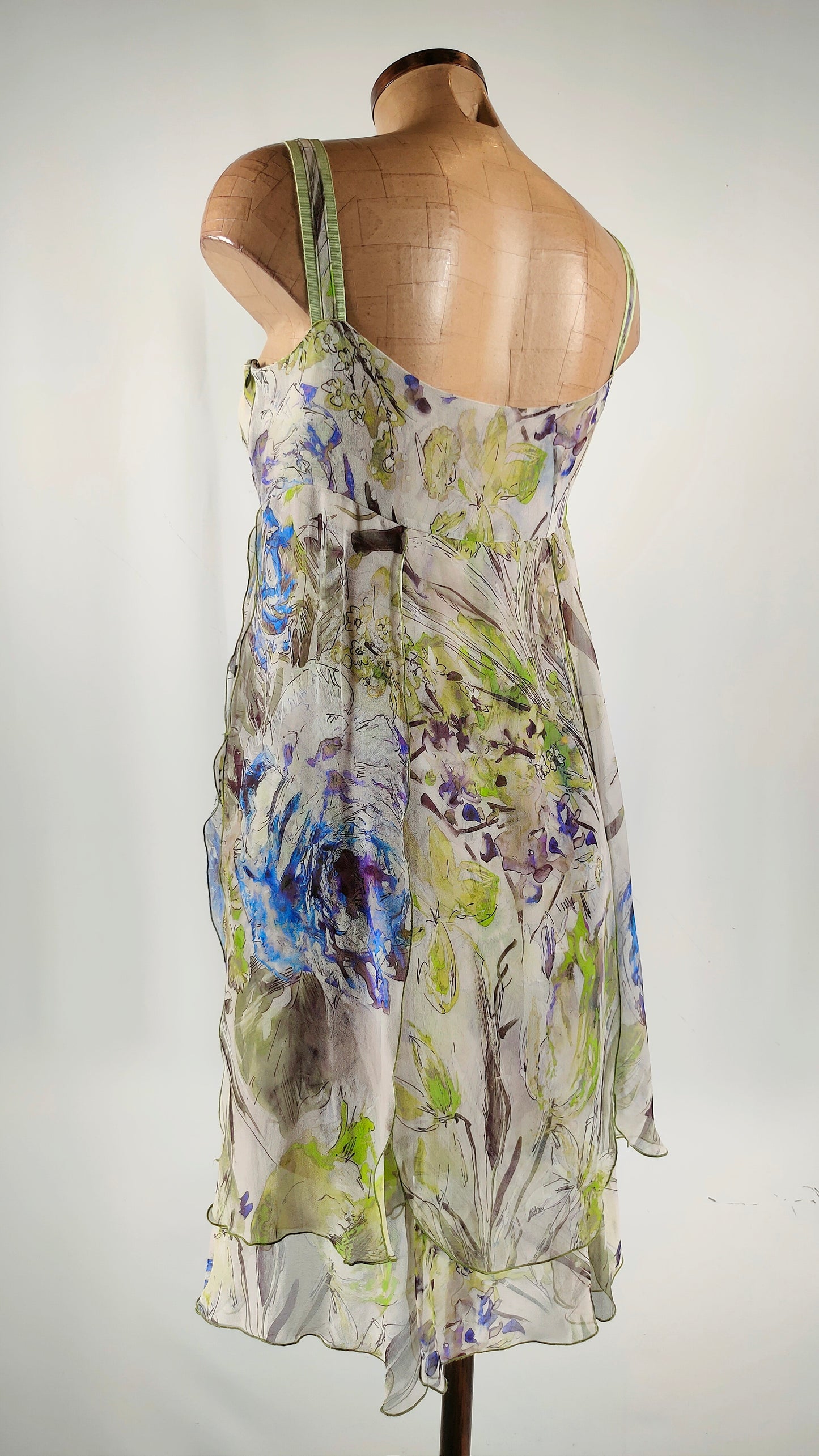 Vestido de seda Pamela