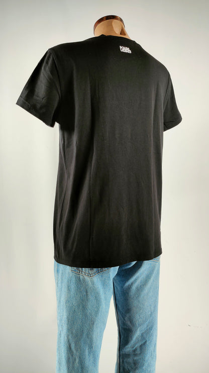 Camiseta Karl Lagerfeld Ikon negra