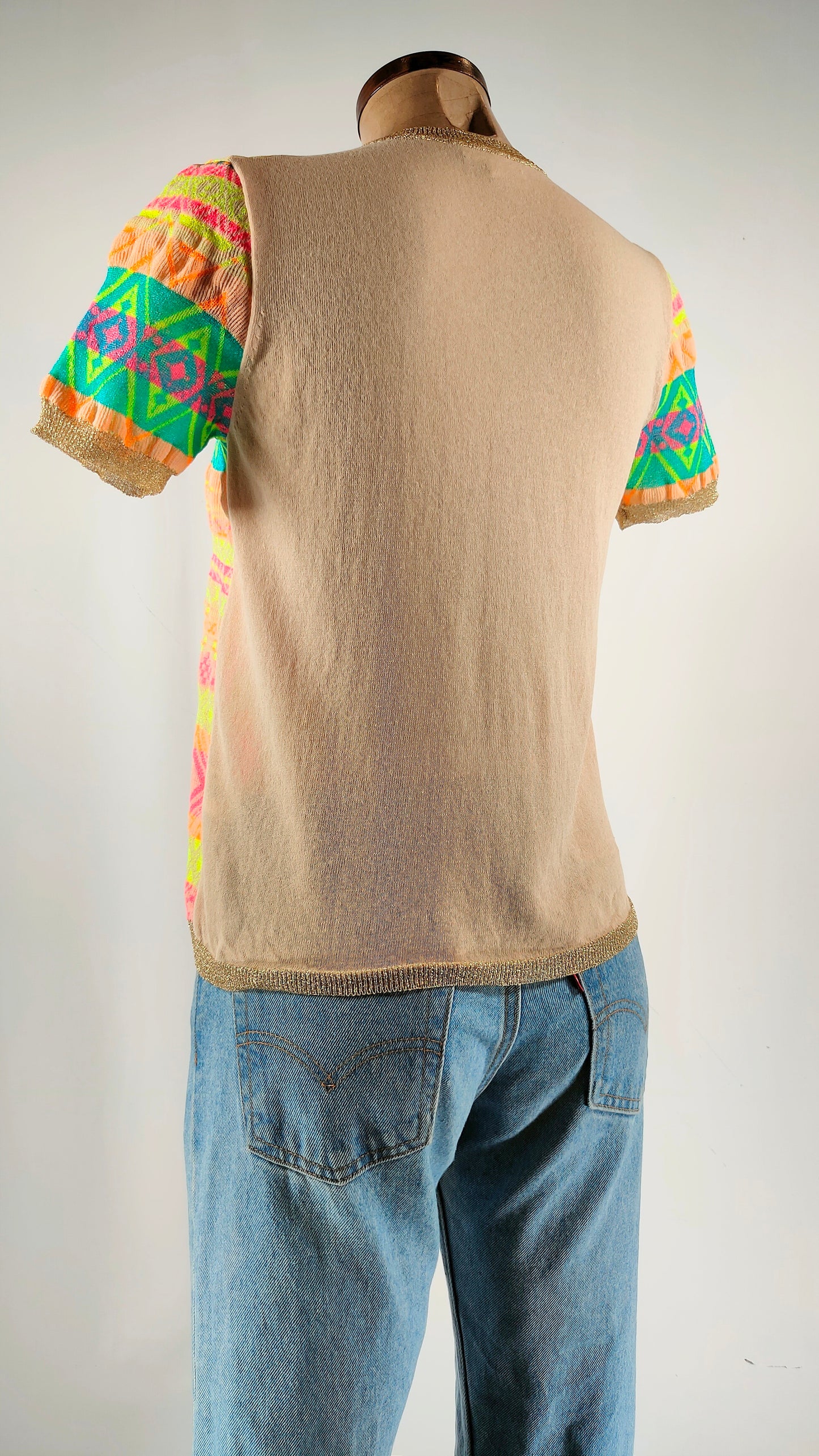 Jersey multicolor del Pozo manga corta