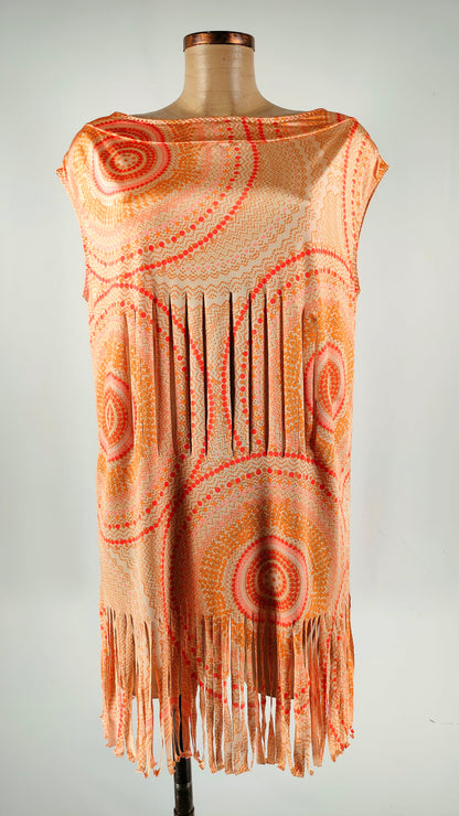 Vestido La Perla con oberturas en cintura
