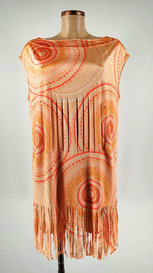 Vestido La Perla con oberturas en cintura