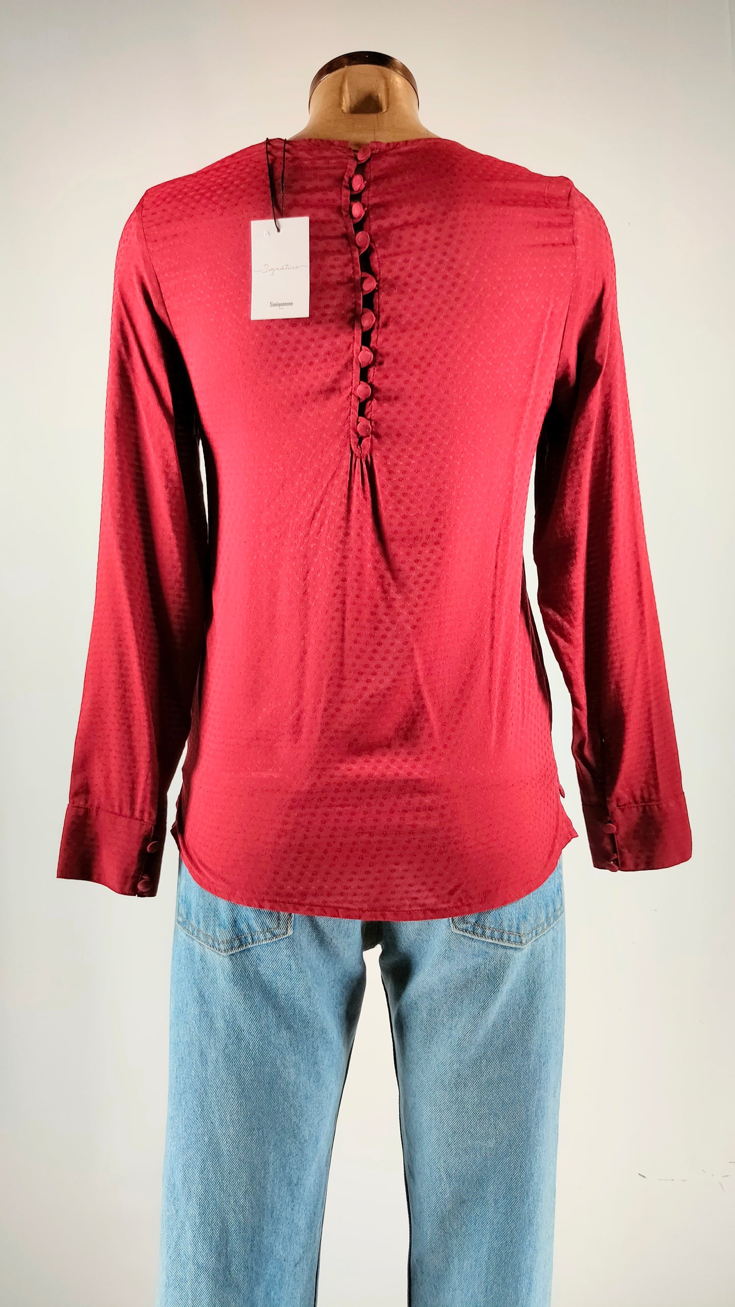 Blusa Sinéquanone cereza