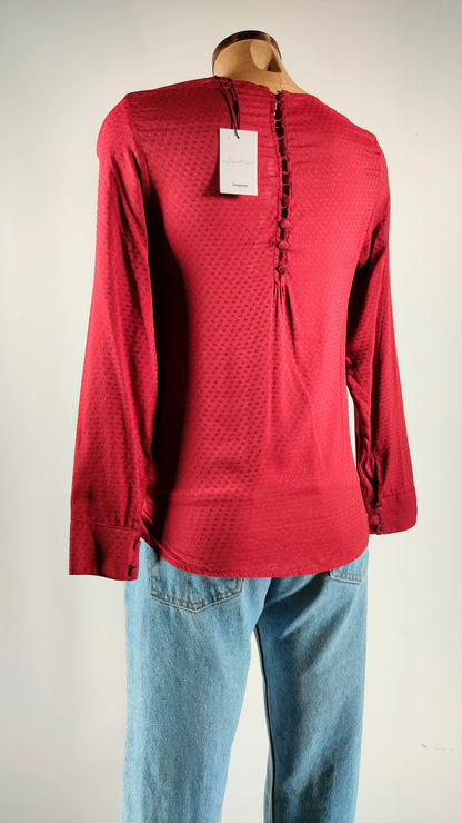 Blusa Sinéquanone cereza