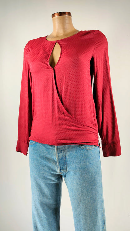 Blusa Sinéquanone cereza