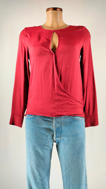 Blusa Sinéquanone cereza