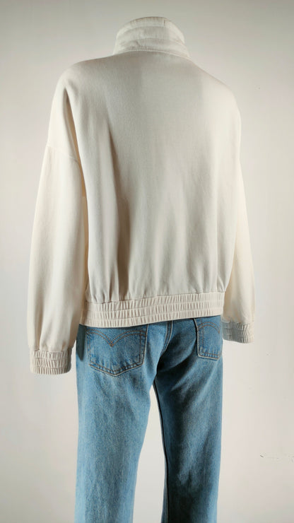 Sudadera Massimo Dutti con capucha y bolsillos