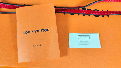 Bolso Louis Vuitton Vénus de cuero rojo