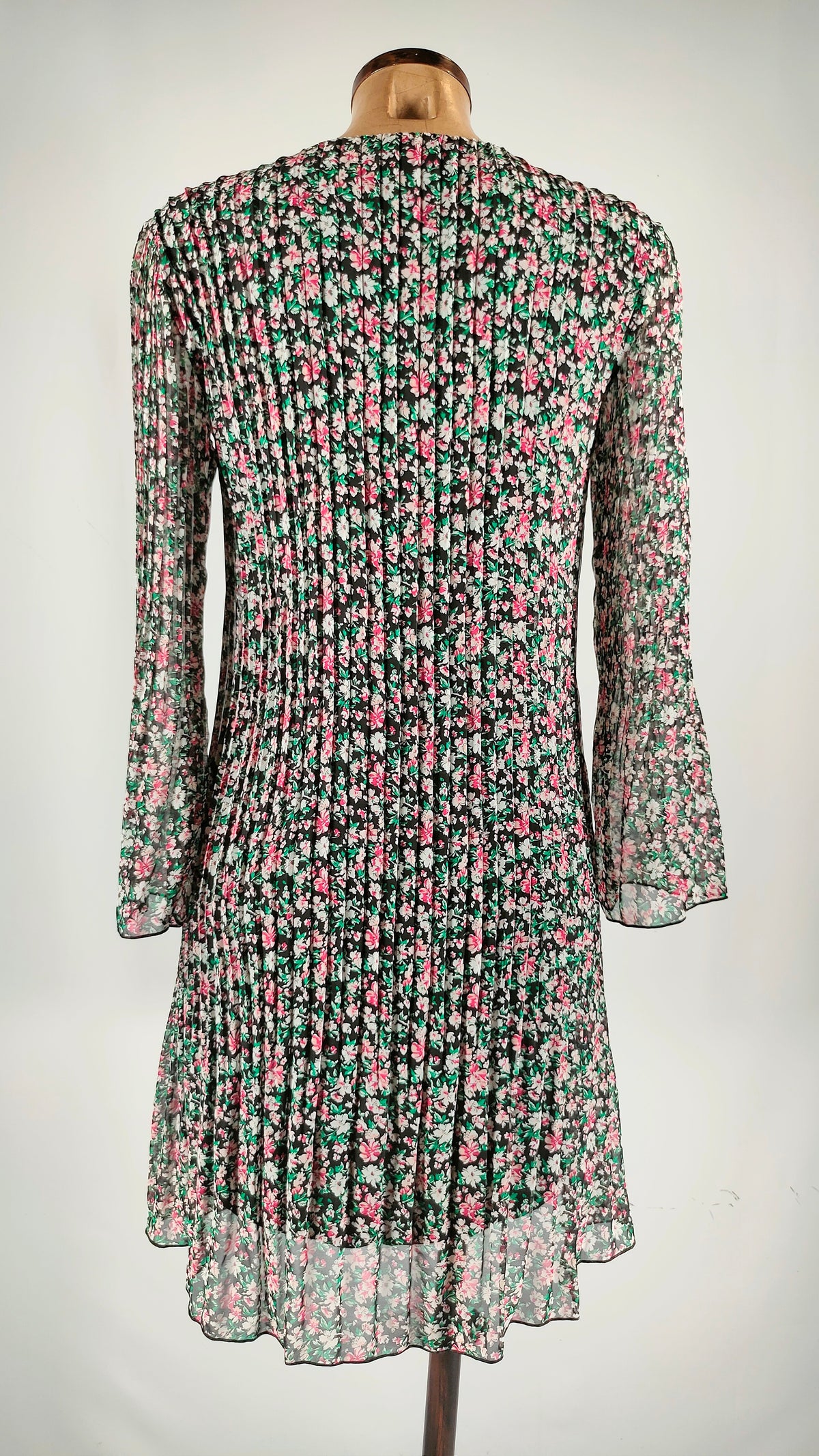 Vestido con falda plisasa la fée maraboutée