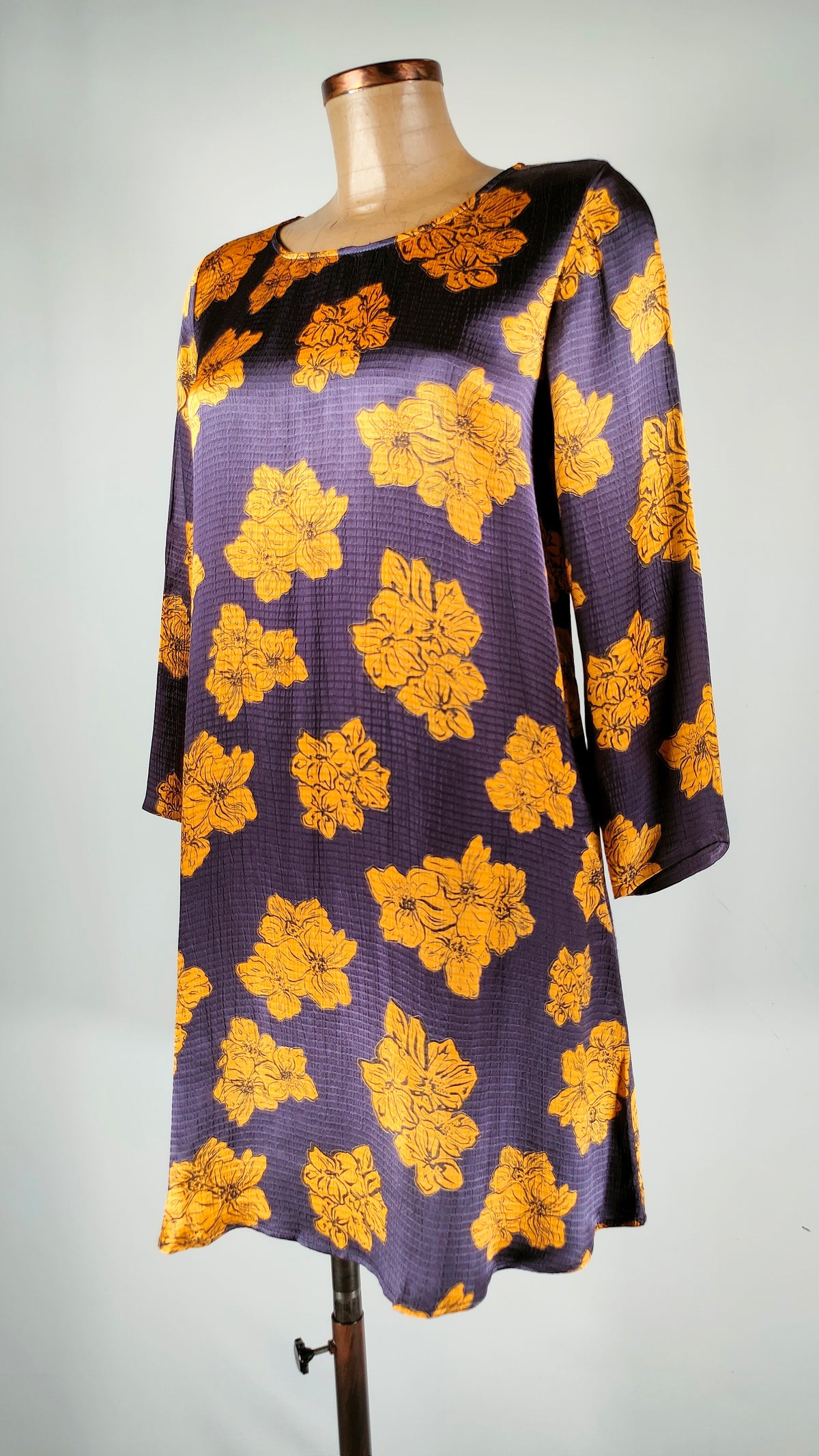 Vestido American vintage morado