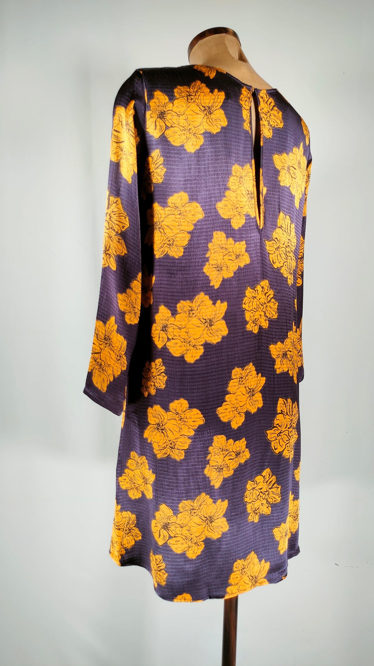 Vestido American vintage morado