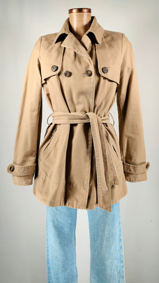 Gabardina trench Mango caqui