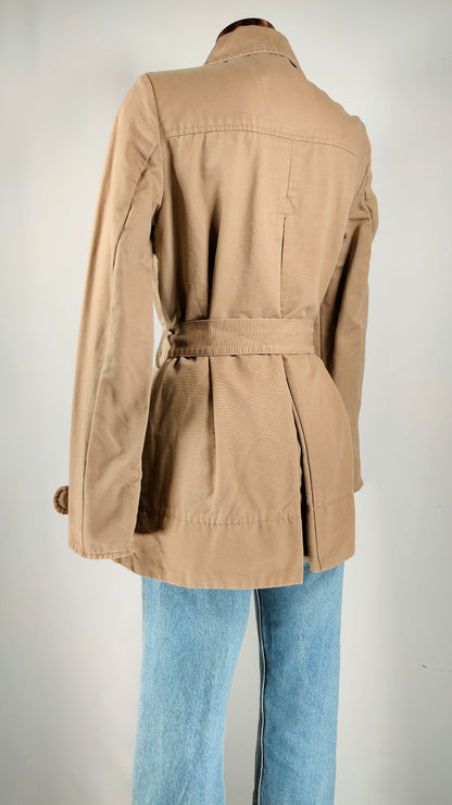 Gabardina trench Mango caqui