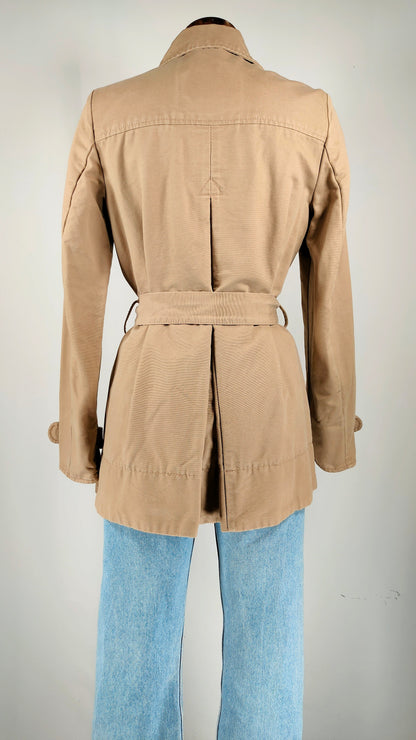 Gabardina trench Mango caqui