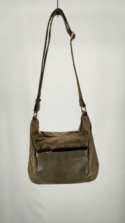 Bolso verde Bossanova con detalles en dorado