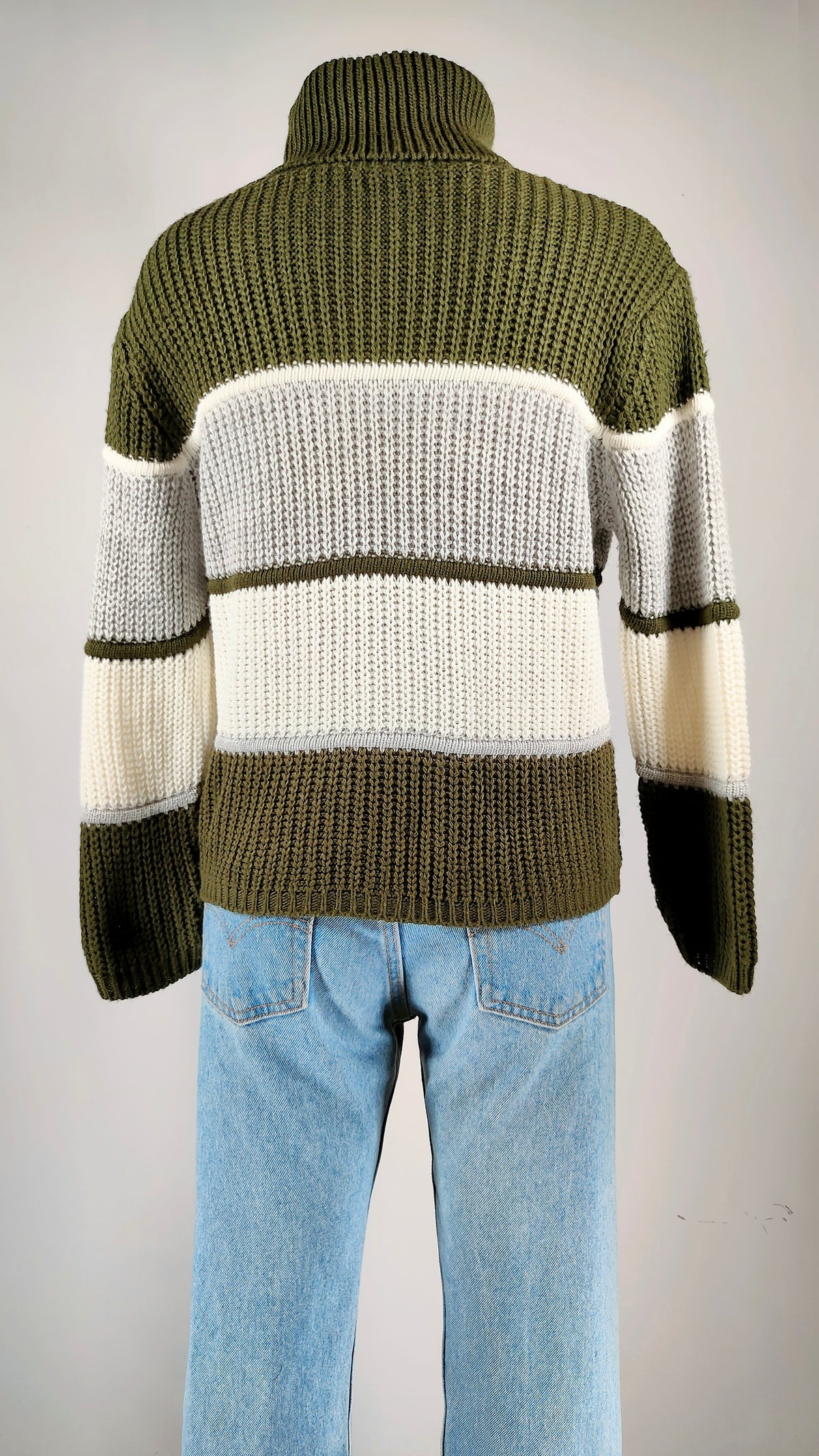 Jersey verde de rayas El Corte Inglés