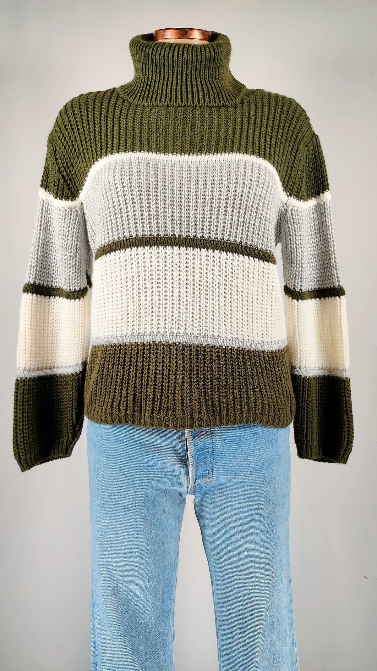 Jersey verde de rayas El Corte Inglés
