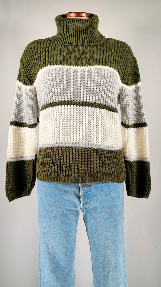 Jersey verde de rayas El Corte Inglés