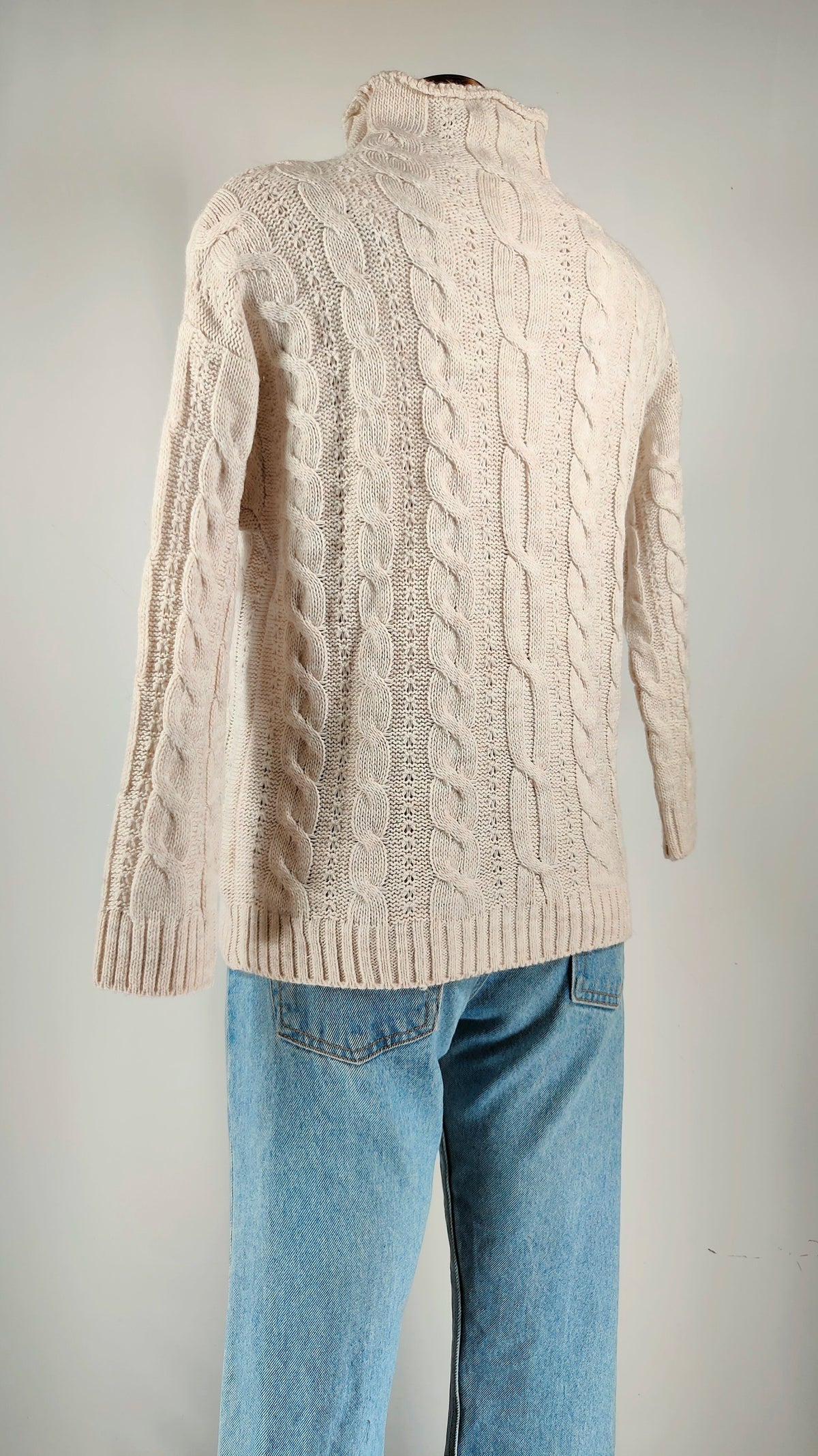 Jersey beige trenzado Reactivo