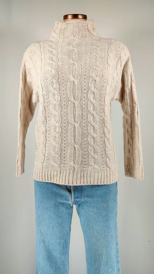 Jersey beige trenzado Reactivo