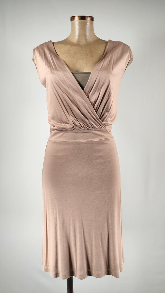 Vestido champagne