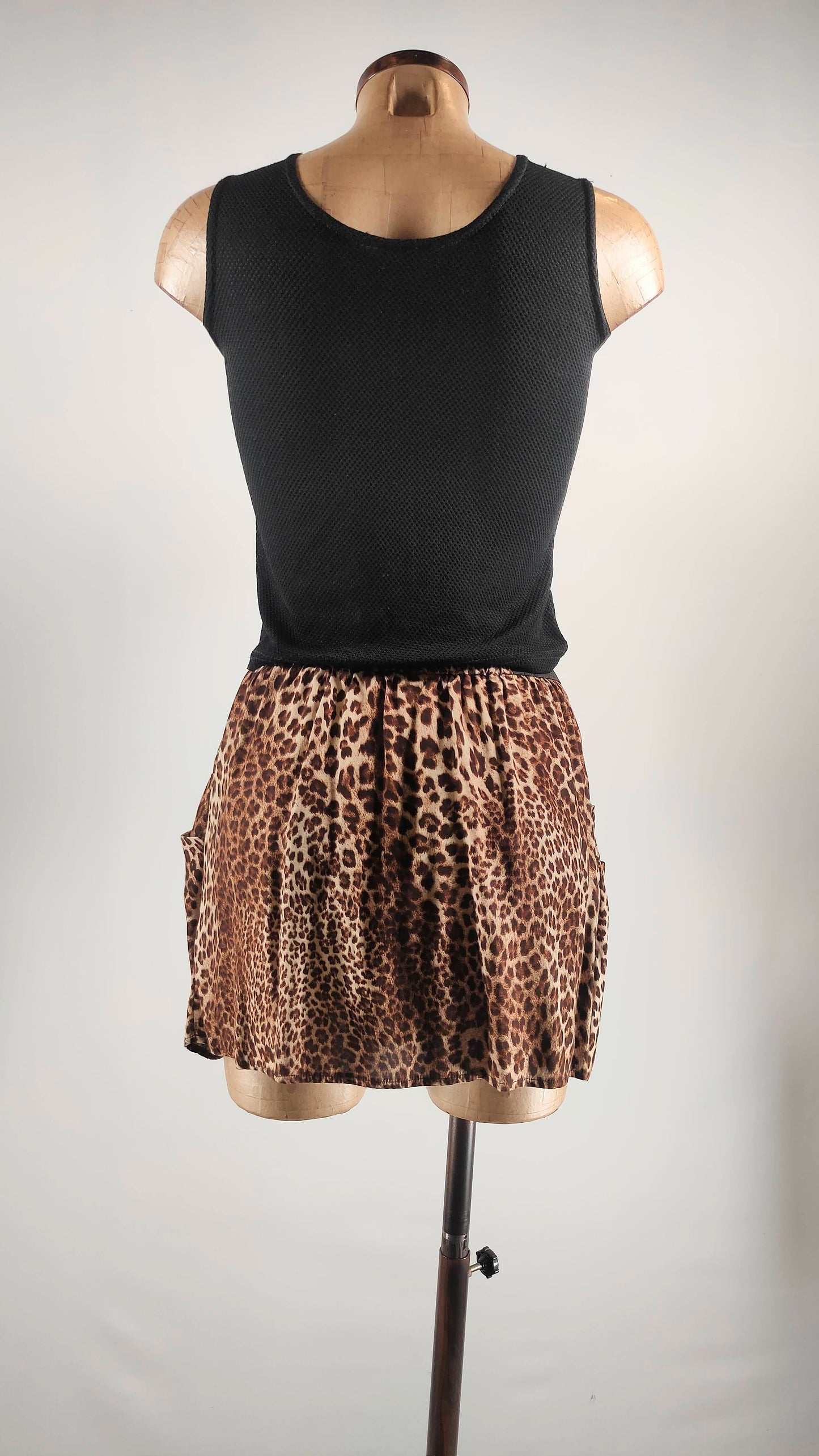 Minifalda animal print