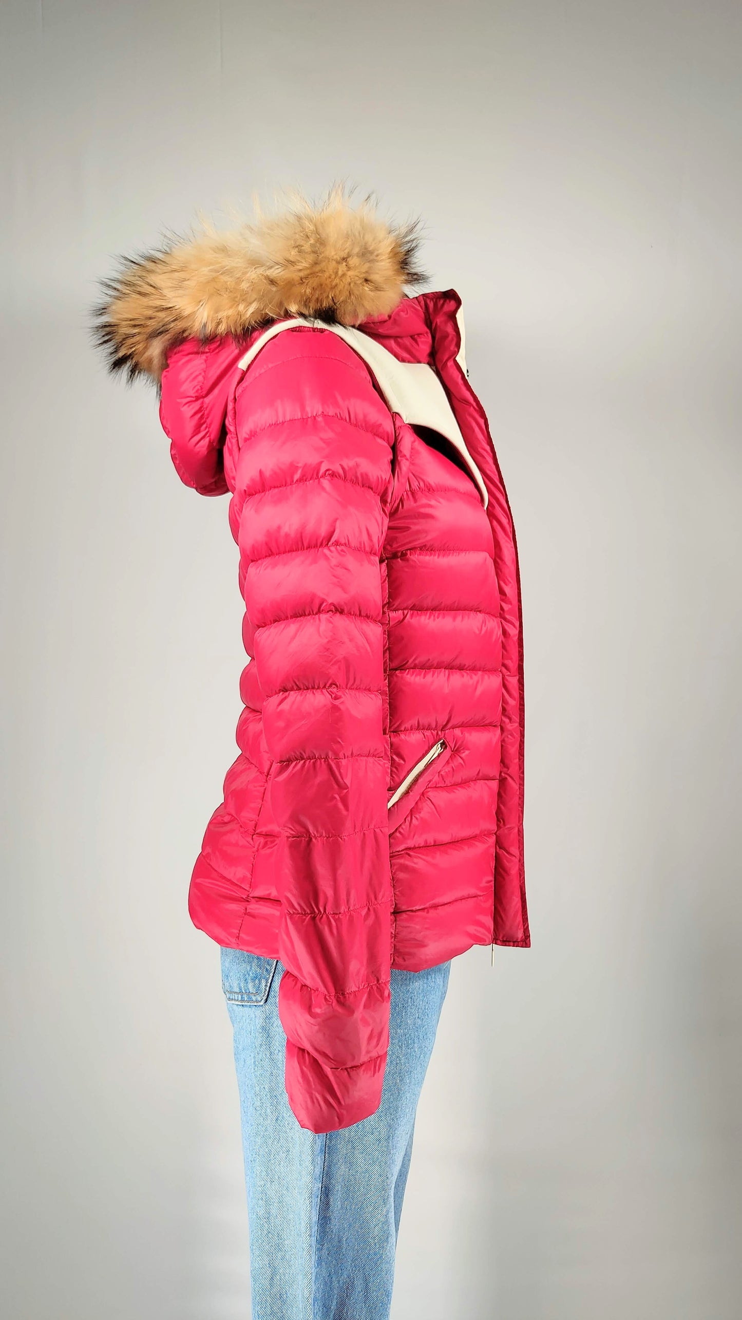 Anorak con pluma de oca