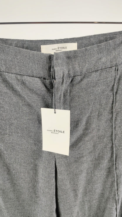 Pantalones Isabel Marant rectos en gris