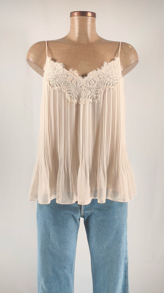 Top lencero Massimo Dutti nude