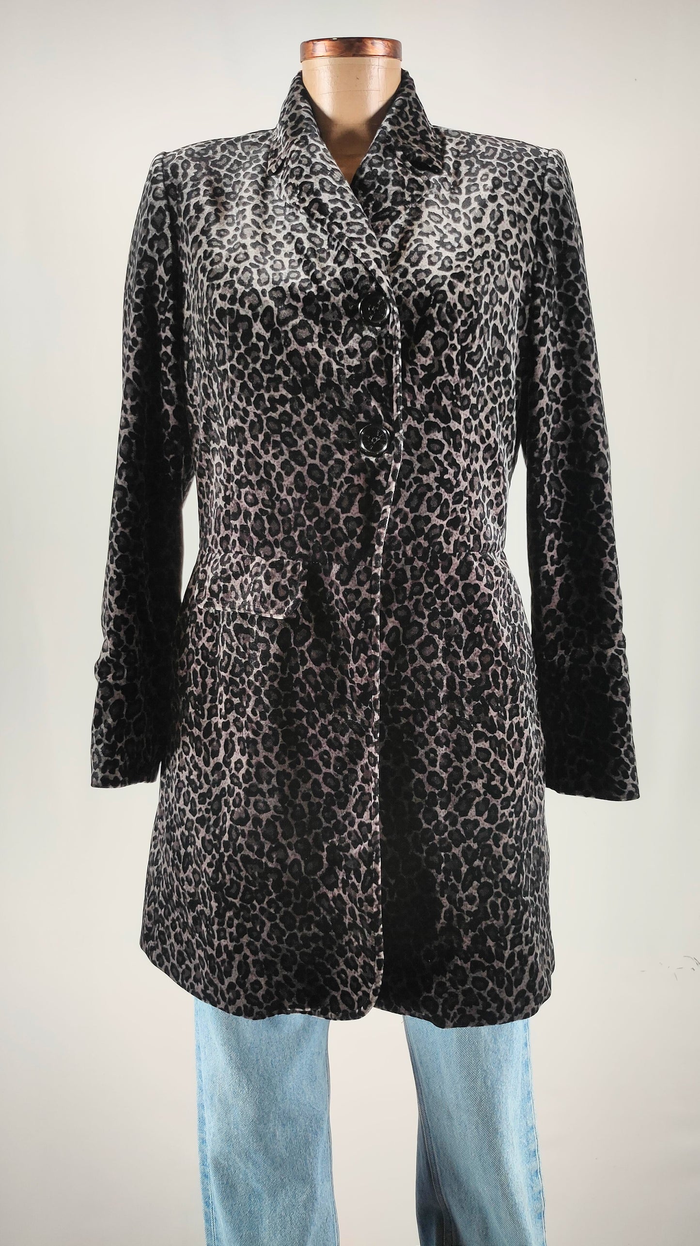 Abrigo animal print Elle