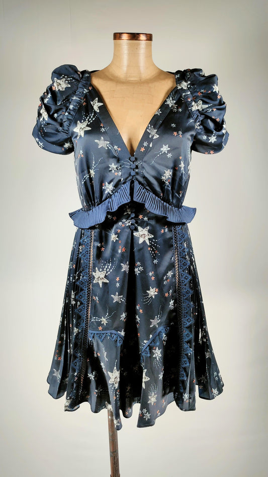 Vestido estampado estrellas