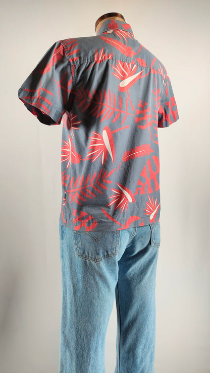 Camisa Old Navy estampado hawaiano