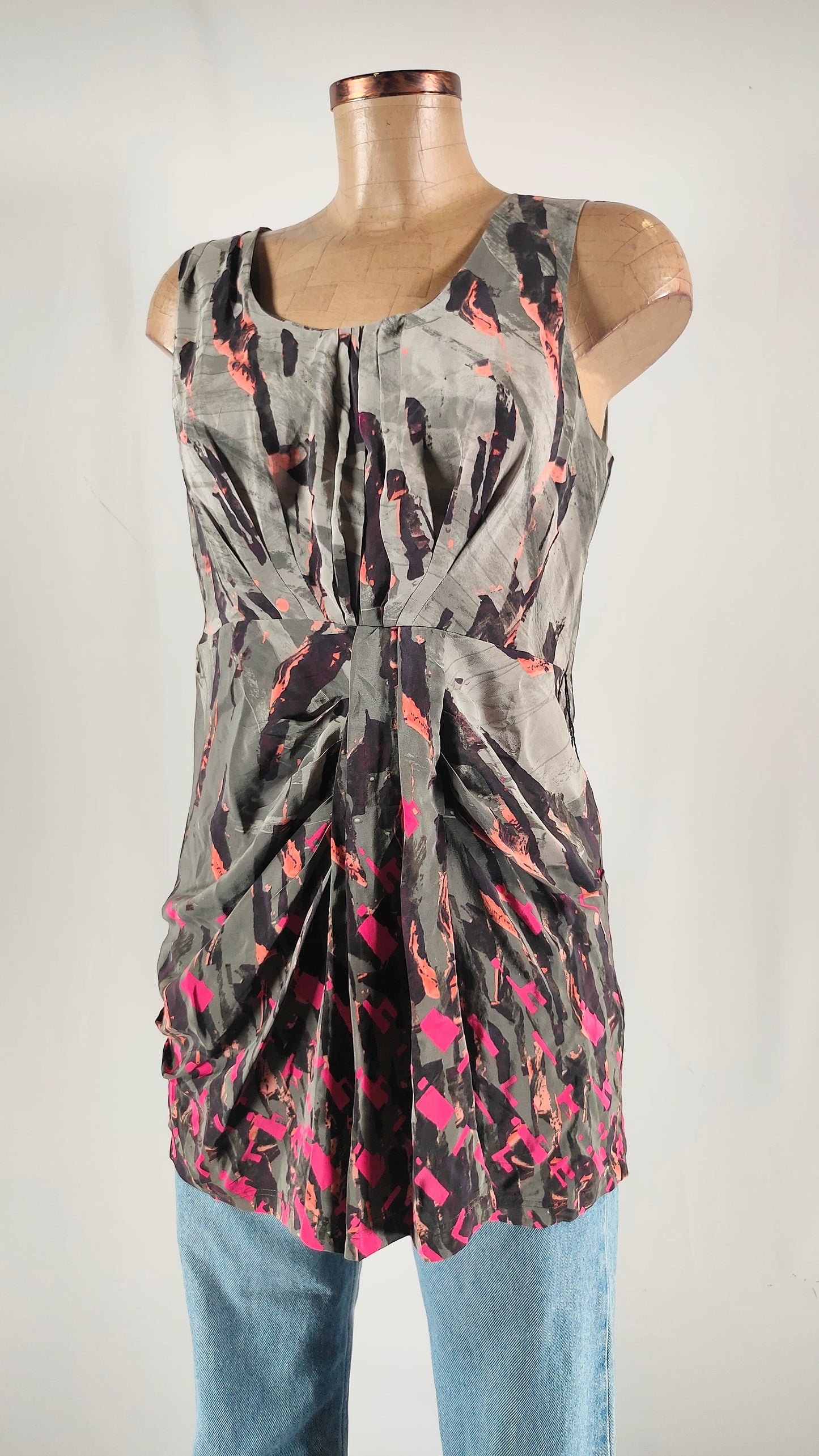 Vestido/blusa de seda Ted Baker