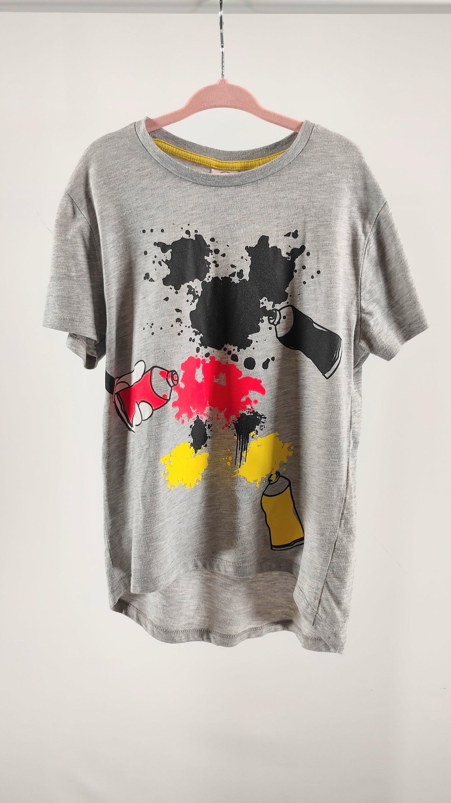 Camiseta Disney con estampado bimaterial