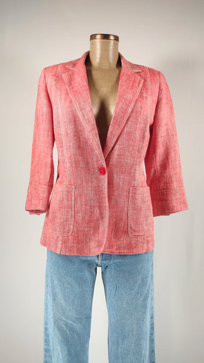 Blazer con mangas 3/4 en