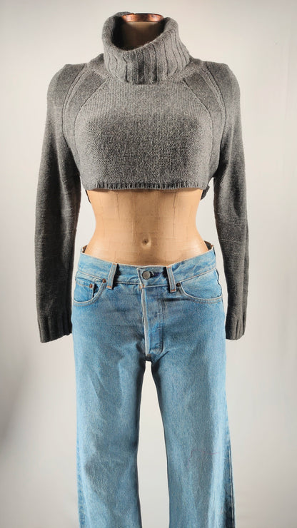 Jersey cropped gris Alpha