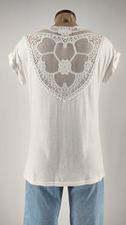 Camiseta Guess con espalda calada