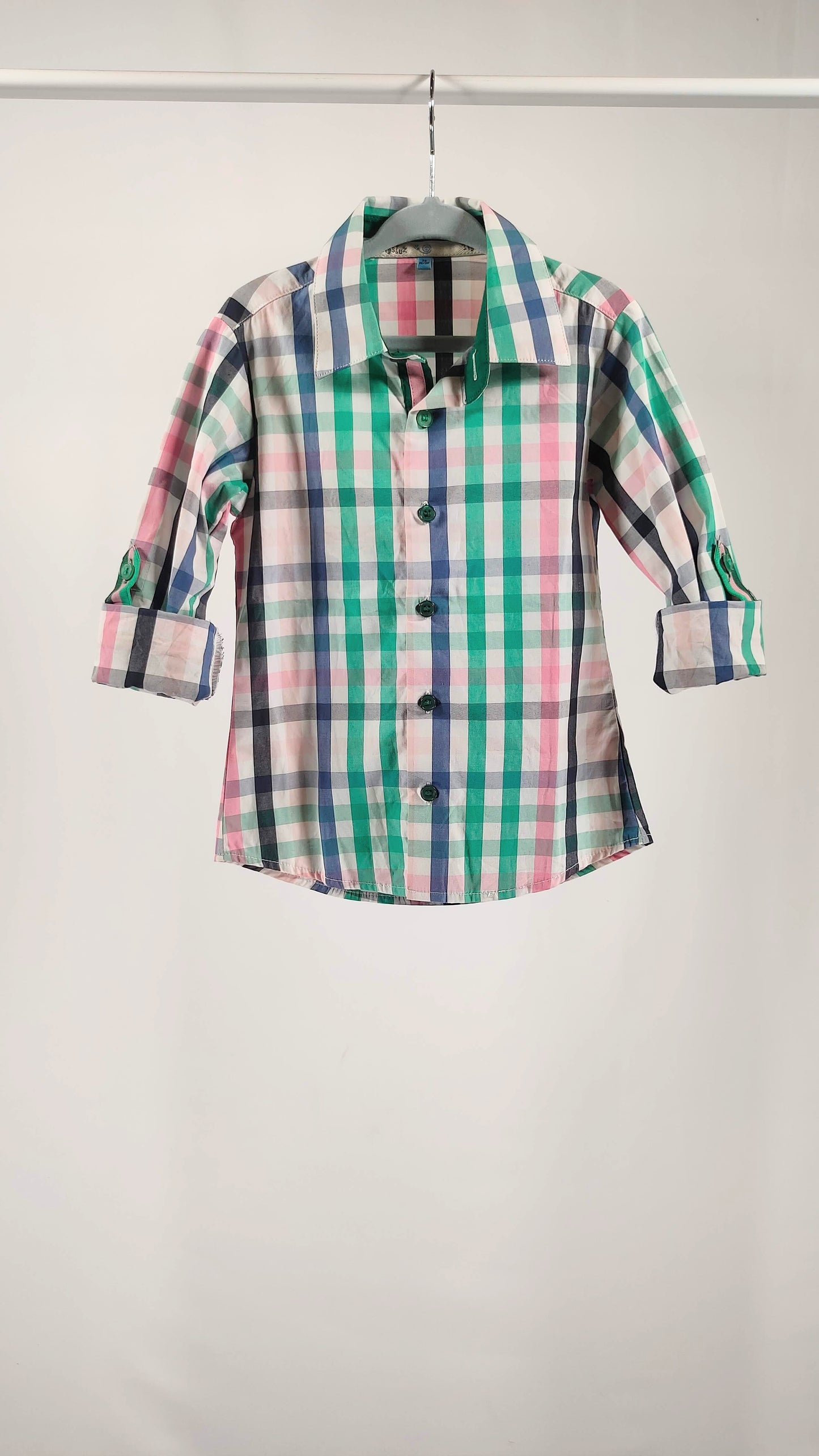 Camisa de cuadros Trasluz