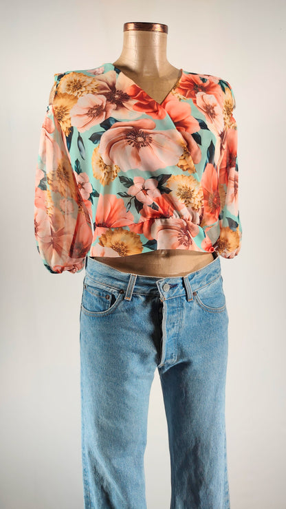 Blusa Rinascimiento estampado floral